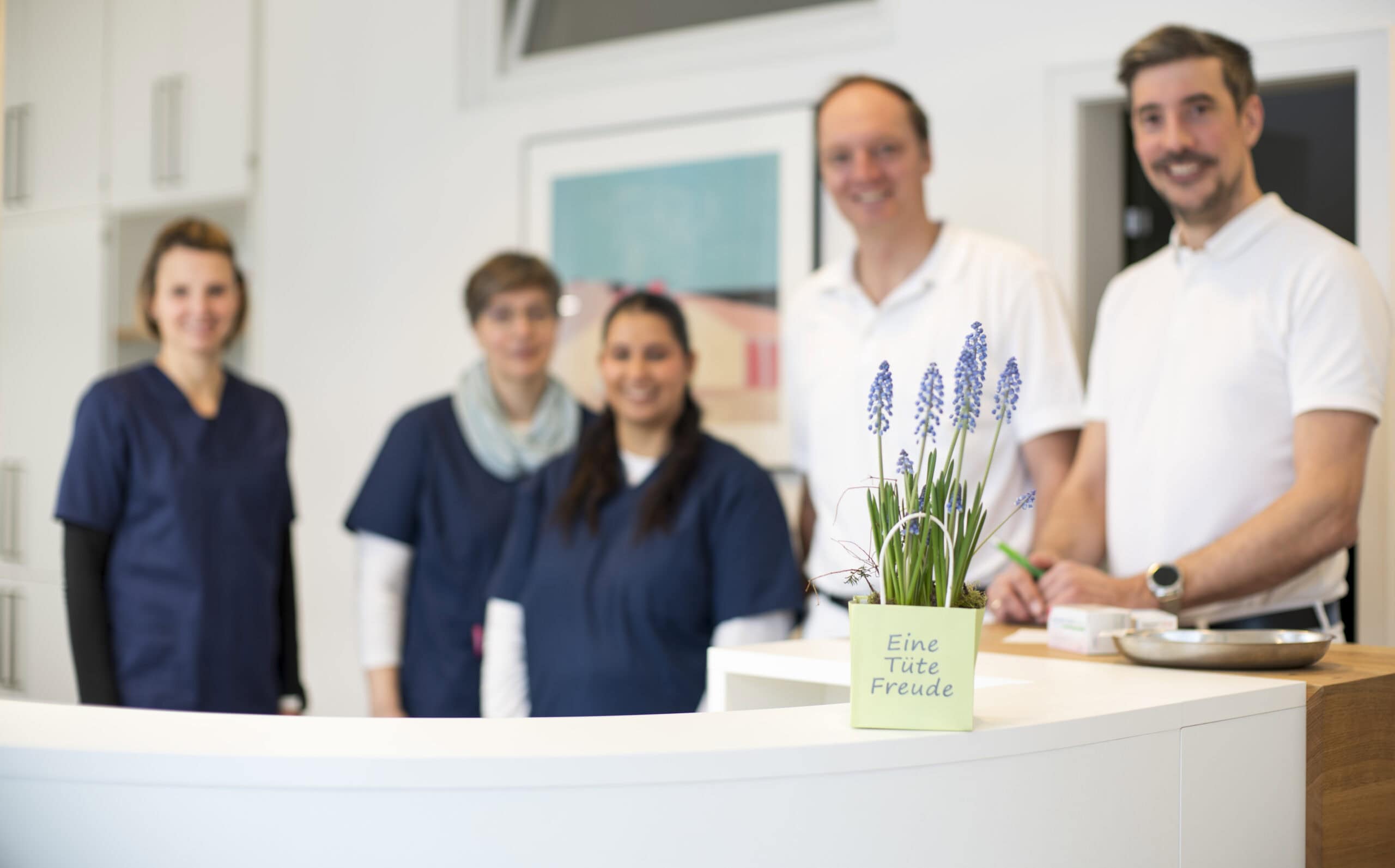 Arztteam in der Gemeinschaftspraxis, freundliche Medizinischer Service, ärztliche Beratung in Erwitte.