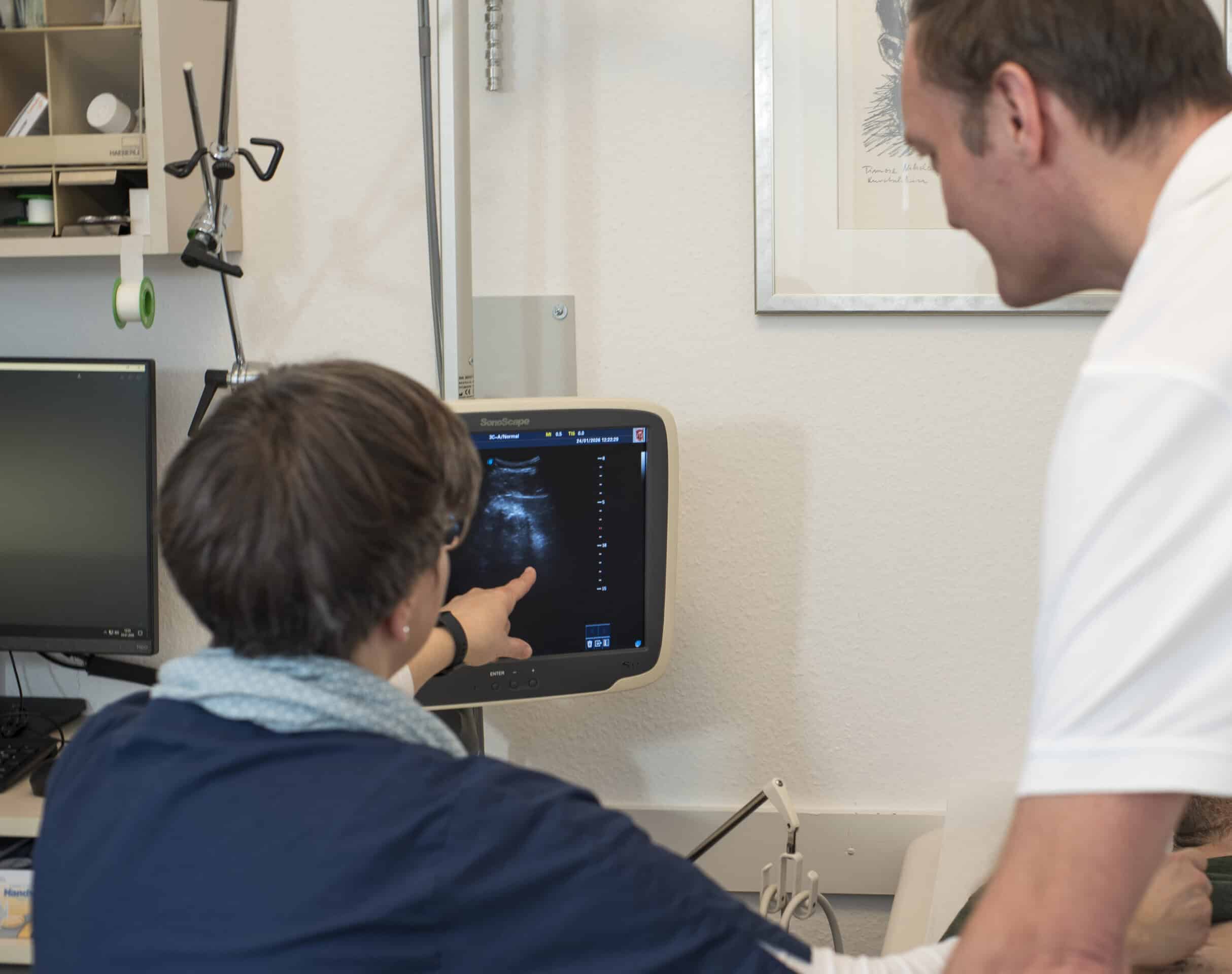 Medizinische Untersuchung in der Hausärztlichen Gemeinschaftspraxis Erwitte